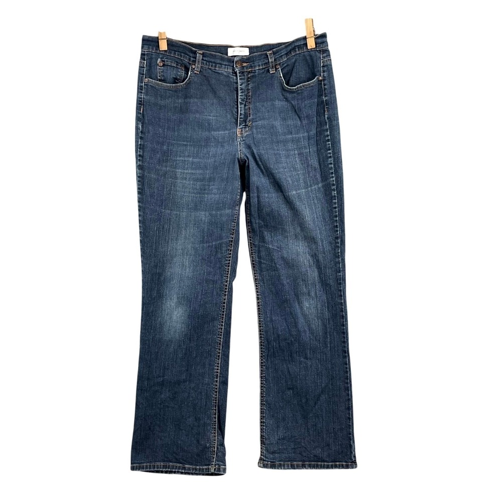 Jaclyn Smith Jeans Women 18 Blue Denim Stretch Outdoor Camping Streetwear Casual
